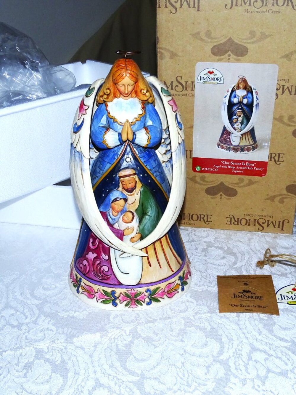 Jim Shore "Our Savior is Born Angel"  2010 NIB
